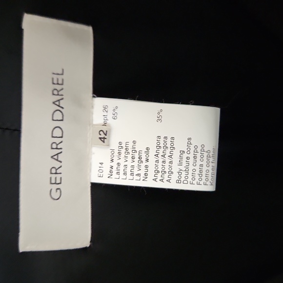 Women's wool mid-length coat - Picture 2 of 2